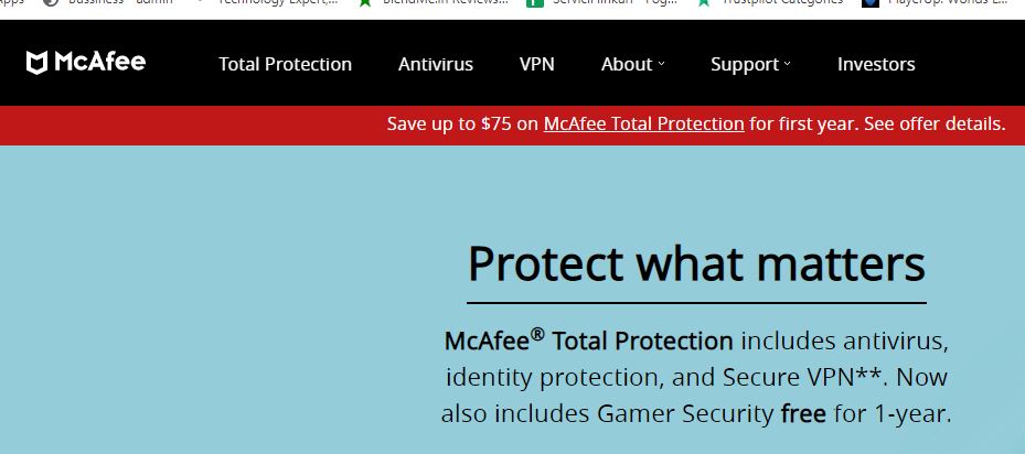 reviews McAfee